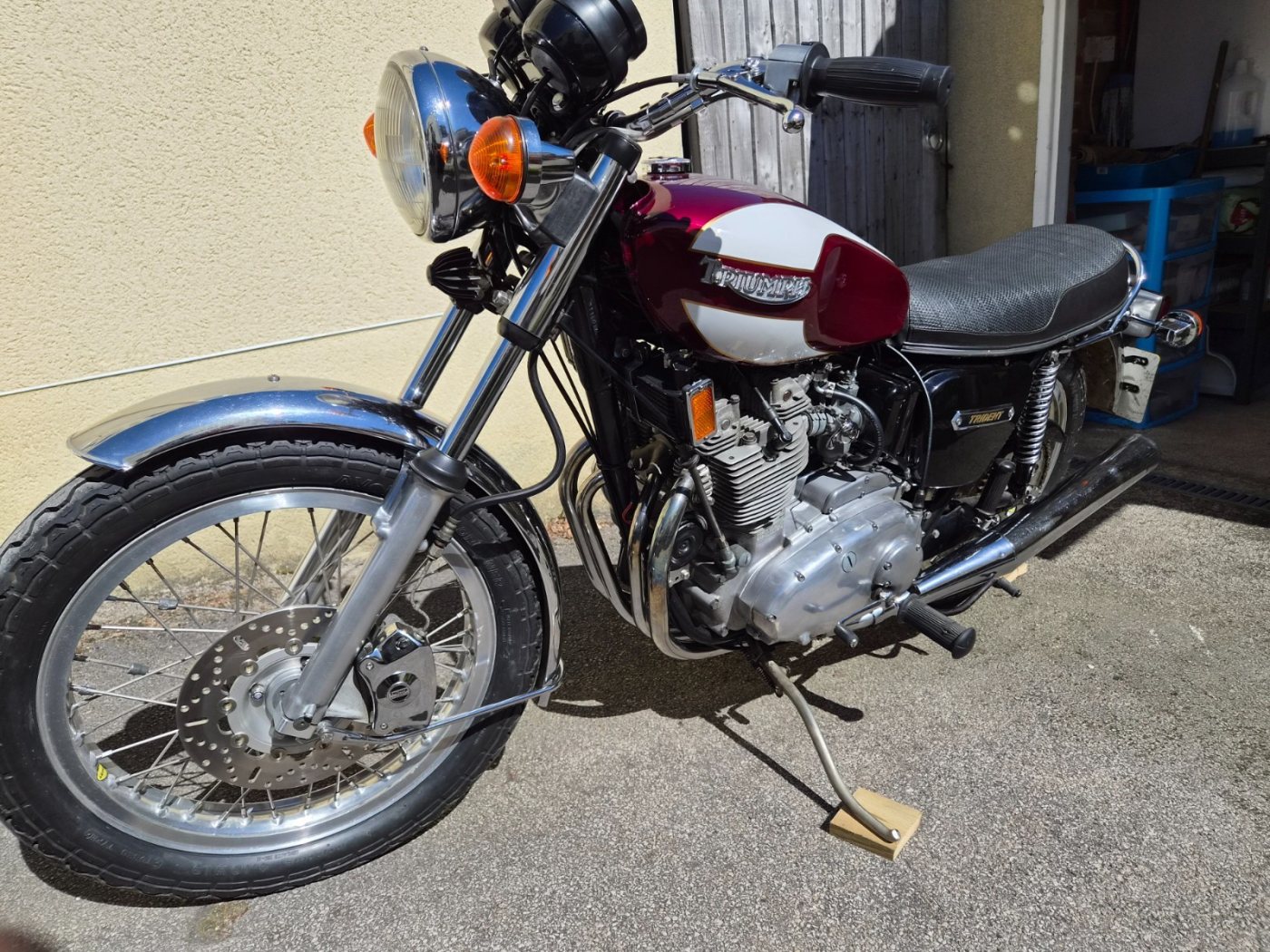 1975 Triumph T160 Original Paint