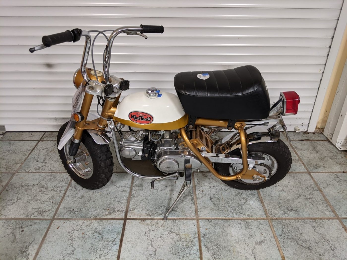 1970 Honda Z50A hard-tail Monkey